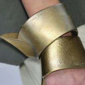 RICK OWENS Authentic Wing Cuff Bracelet